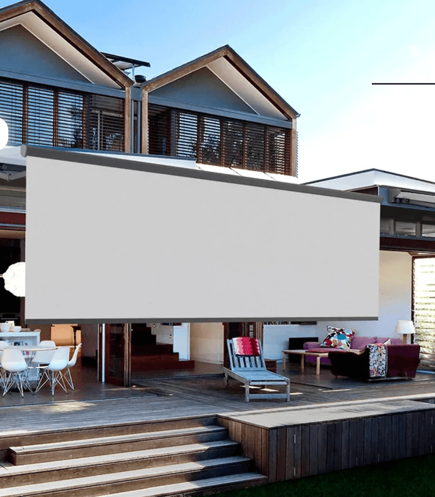 Markise - Bredde fra 535 til 590 cm x utfall 310 cm